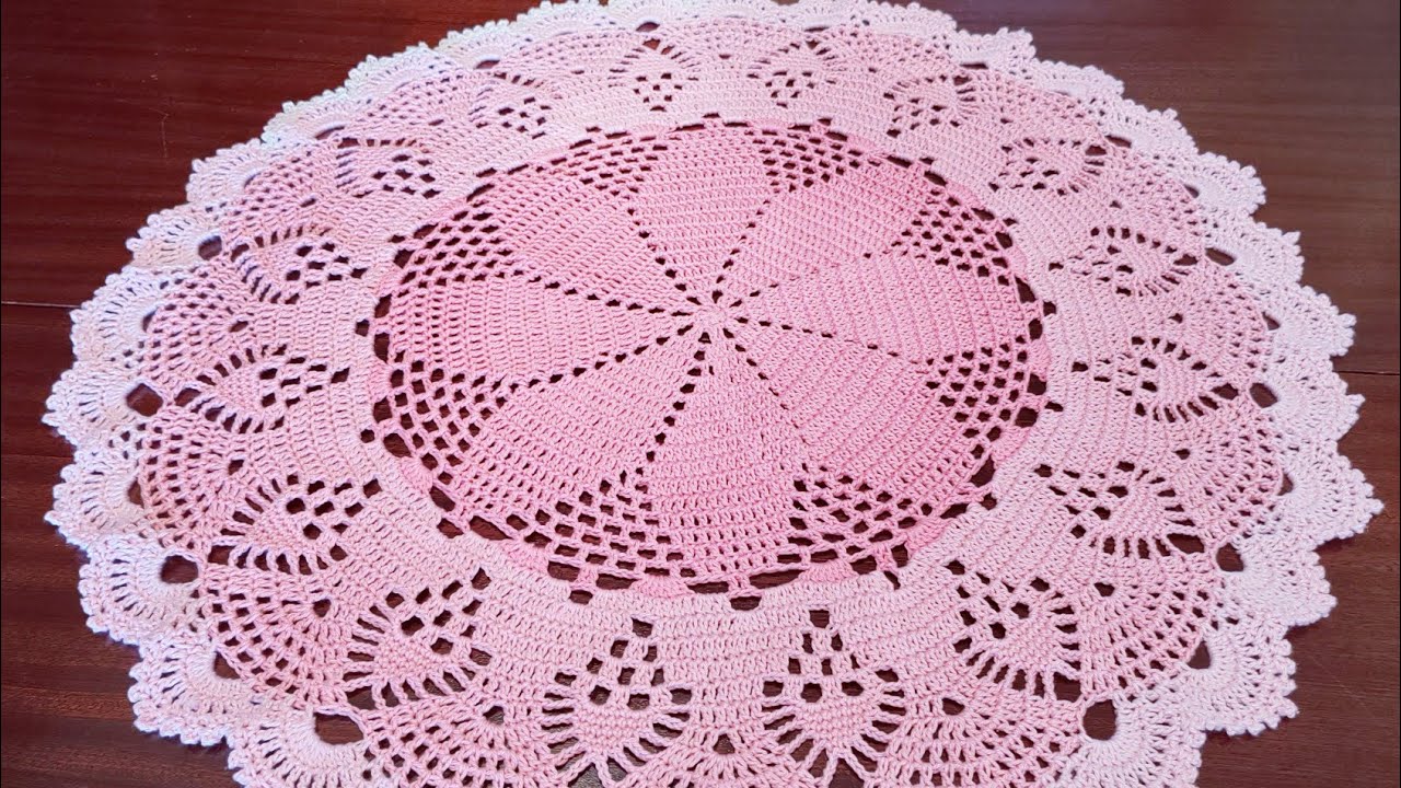 Crochet Skull Doily Centerpiece