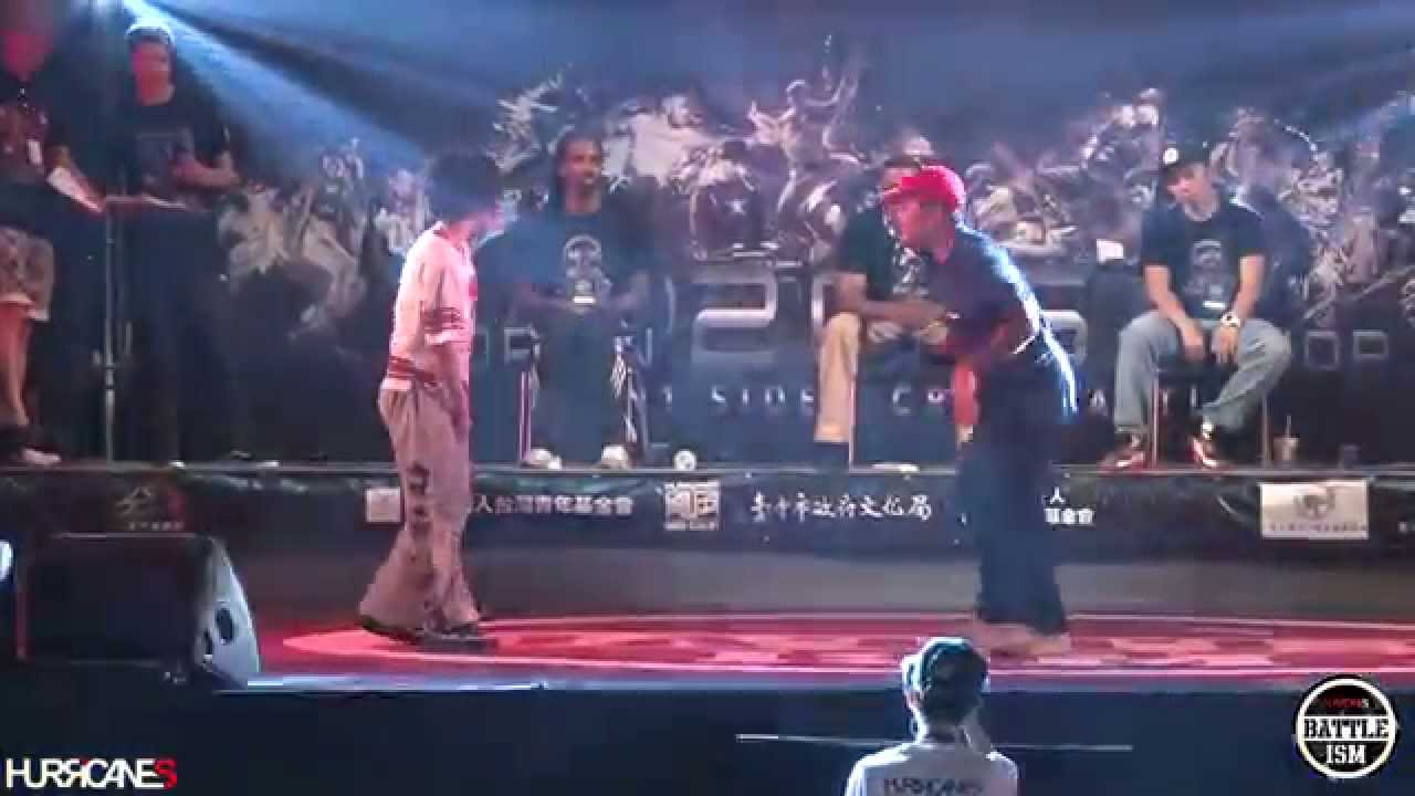 MAIKA VS AJ [ Best 8-2 ] - HURRICANES BATTLE-ISM 2015 TAIWAN & HIP HOP 1ON1 SIDE