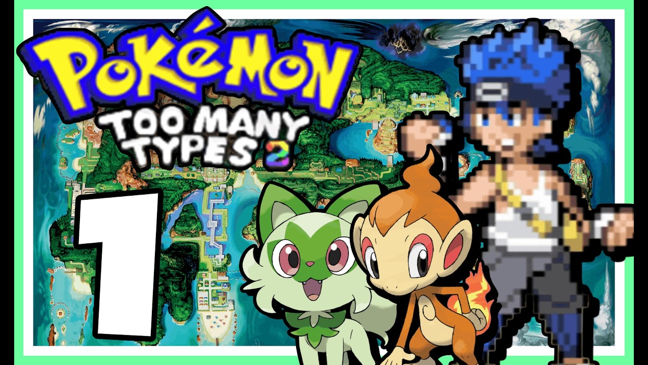 Pokémon NUZLOCKE but with a HUNDRED TYPES?! 🌍 Pokémon Too Many Types 2 Nuzlocke #01