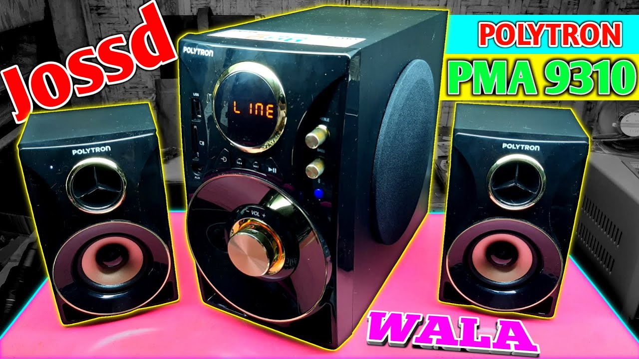 Bongkar Total Speaker Bluetooth POLYTRON PMA 9310/BG A0201🔴🔴 Asli Buatan Indonesia✅✅
