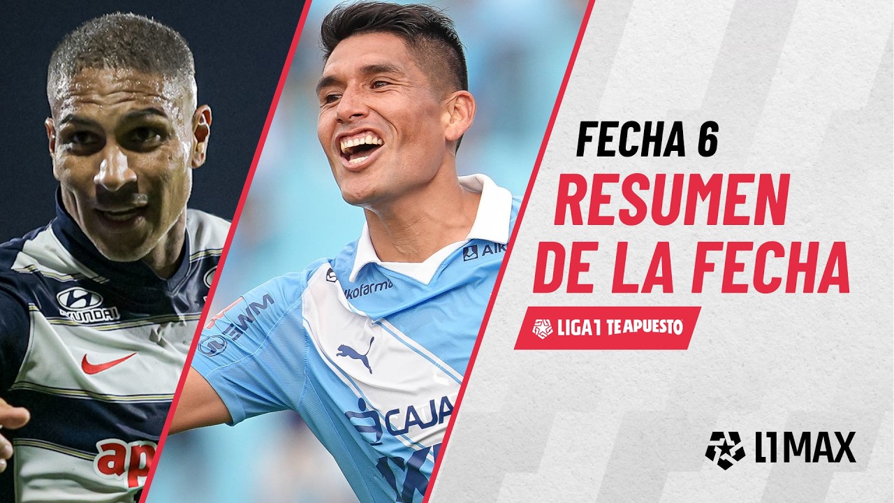 RESUMEN DE LA FECHA 6 DEL TORNEO APERTURA 2026: TODOS LOS GOLES QUE VISTE EN L1MAX