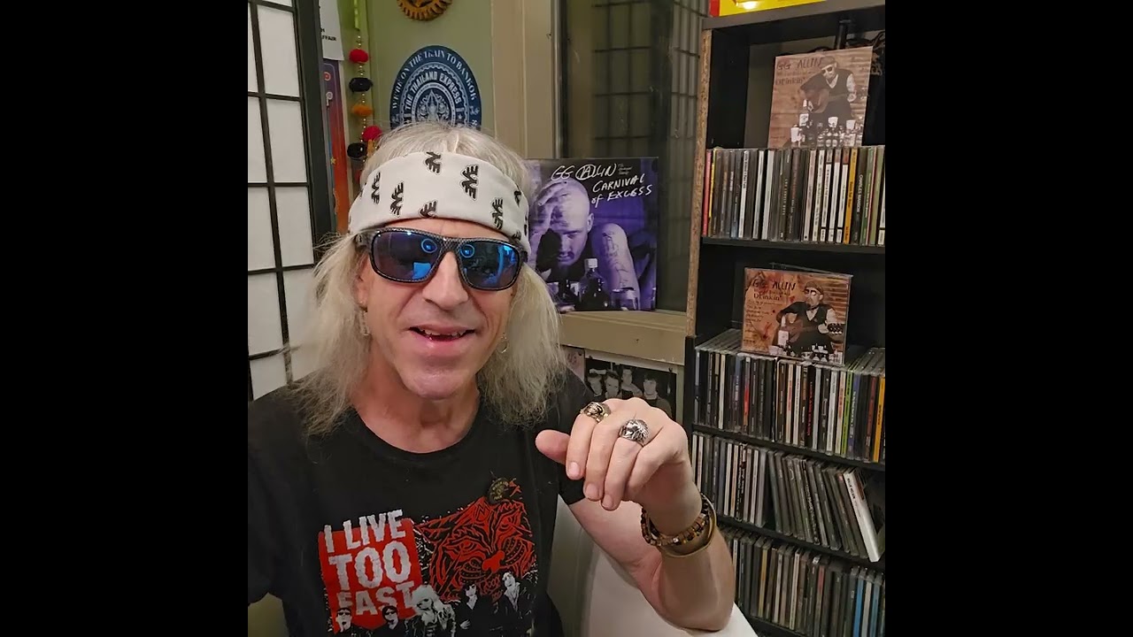 GG ALLIN.... alone with my girlfriend (1989)🫣