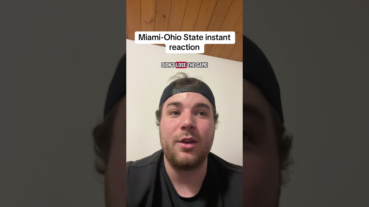 Miami-Ohio State instant reaction 