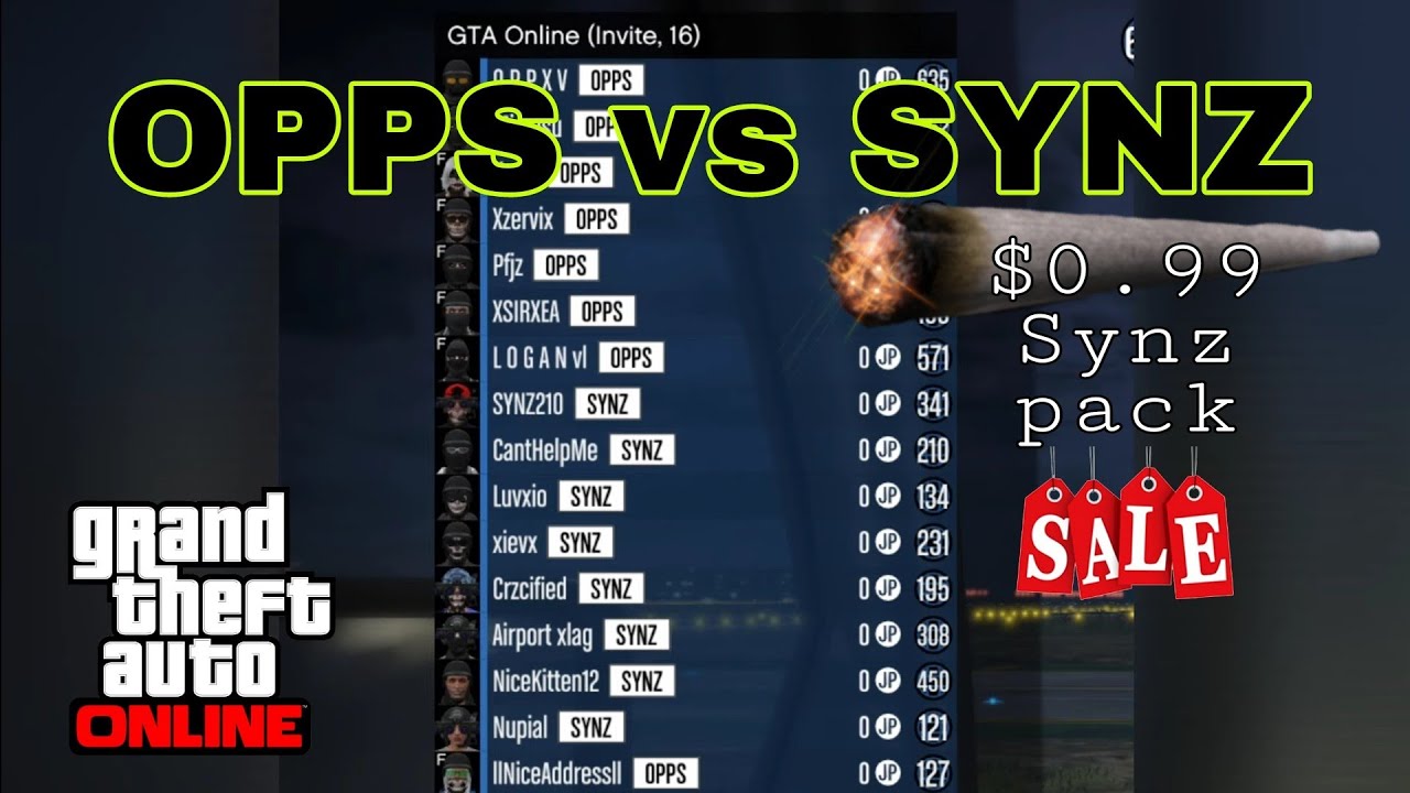 OPPS vs SYNZ (Crew war) THEY GOT EXTERMINATED