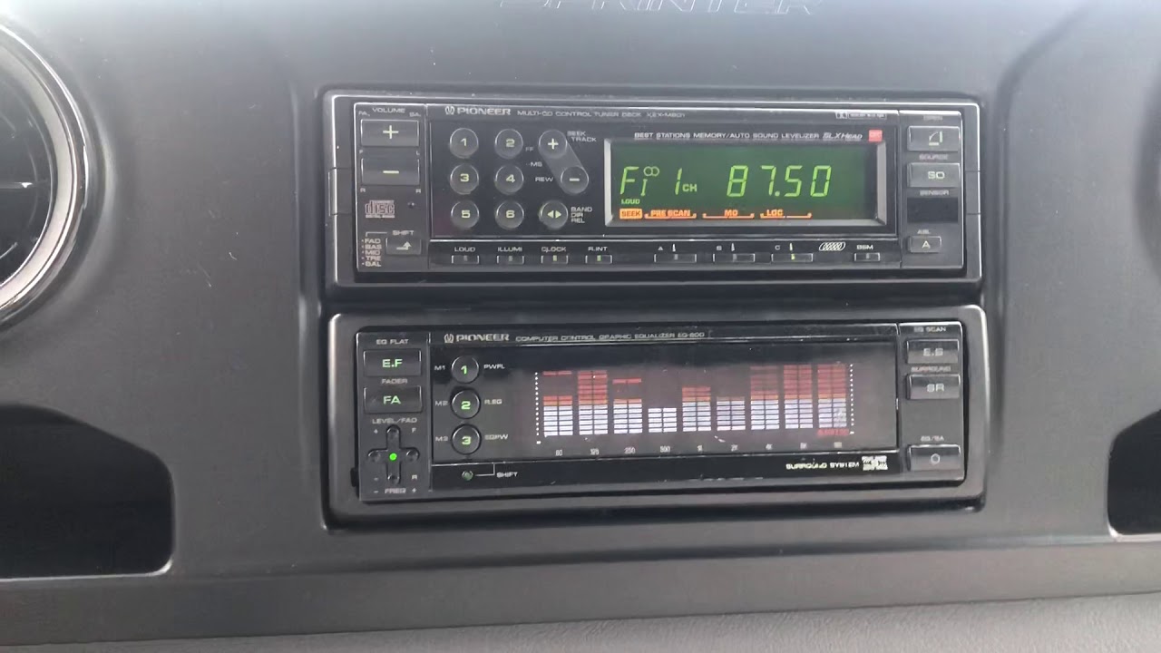 Pioneer KEX-M801 EQ-600 TS-2080 TS-207 TS-2000 TS-202 TS-W203 GM-A200 sono gitan manouche component