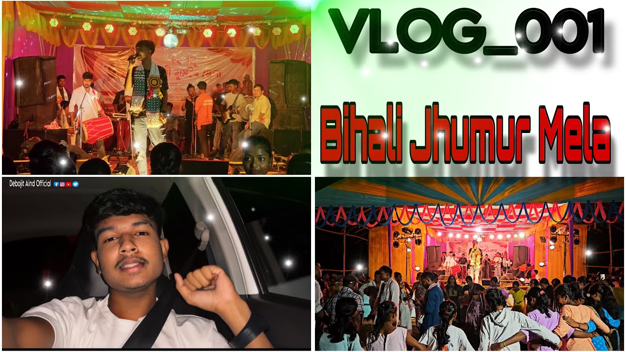 Live program// At Bihali jhumur mela //VLOG_001//