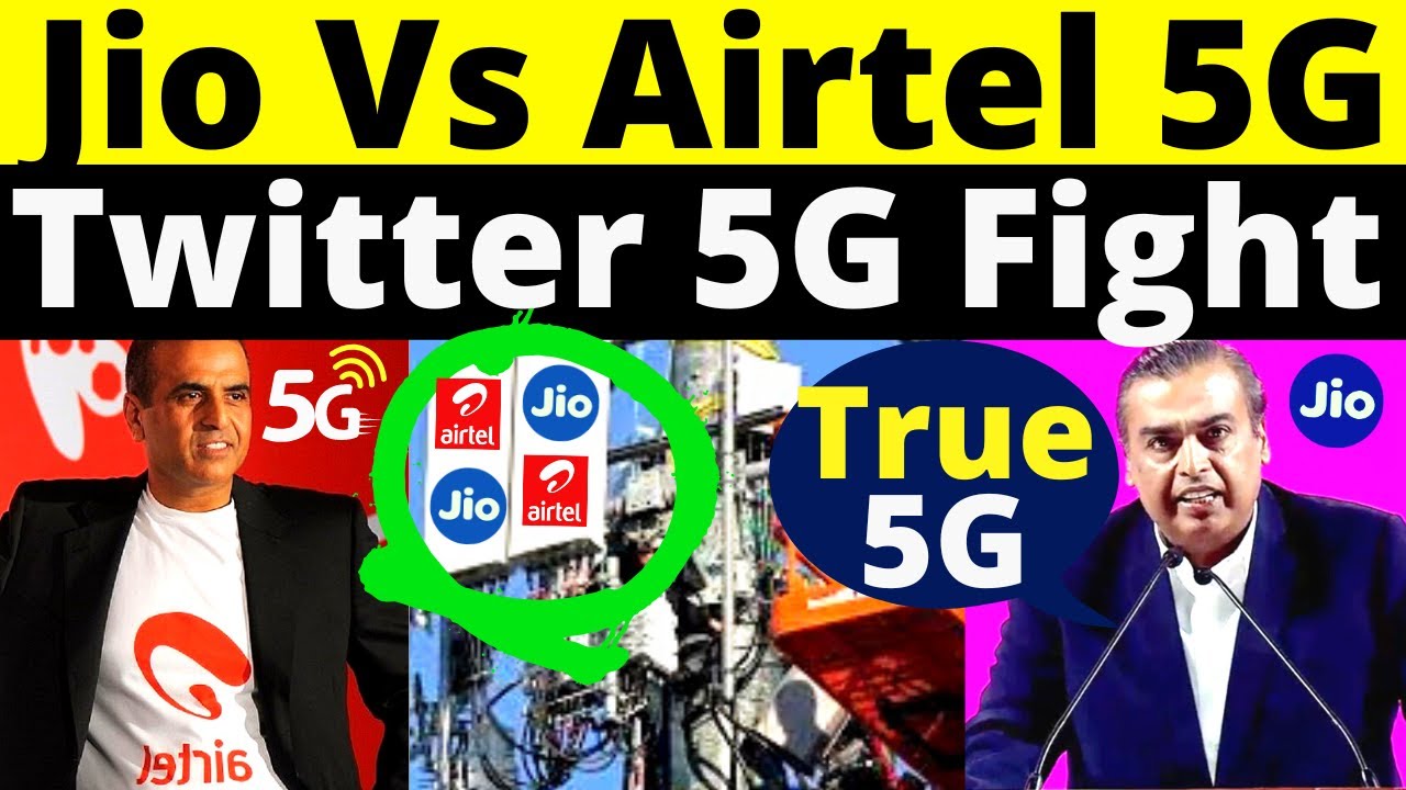 Jio Vs Airtel Vs Vi Twitter 5G Fight | Jio Vs Airtel Vs Vi 5G Technology | Best 5G Network in India