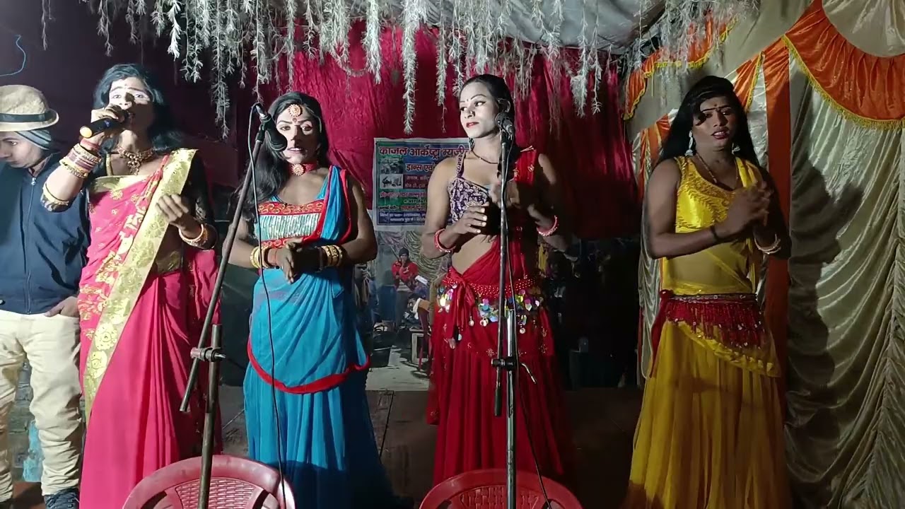 #7631458713मैथिली सरस्वती बन्दना कंठ बसे माँ सरस्वती काजल म्यूजिकल डांस ग्रुप नाथ नगर 