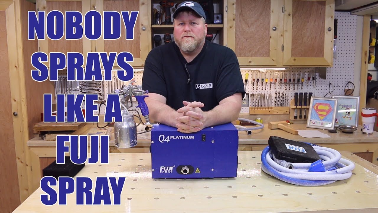 FUJI Q4 Platinum Quiet HVLP Turbine Spray System Review