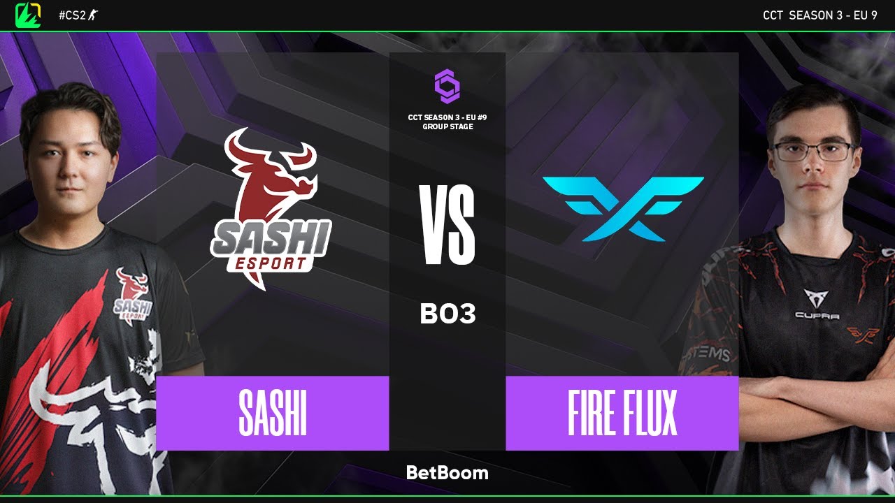 CCT Season 3 - EU #9 | Sashi x Fire Flux | Fase de Grupos | CS2