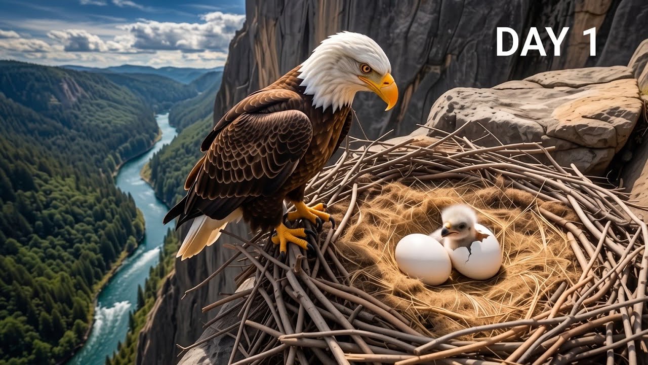 Bald Eagle: From Egg to First Flight (Full Life Cycle Documentary)