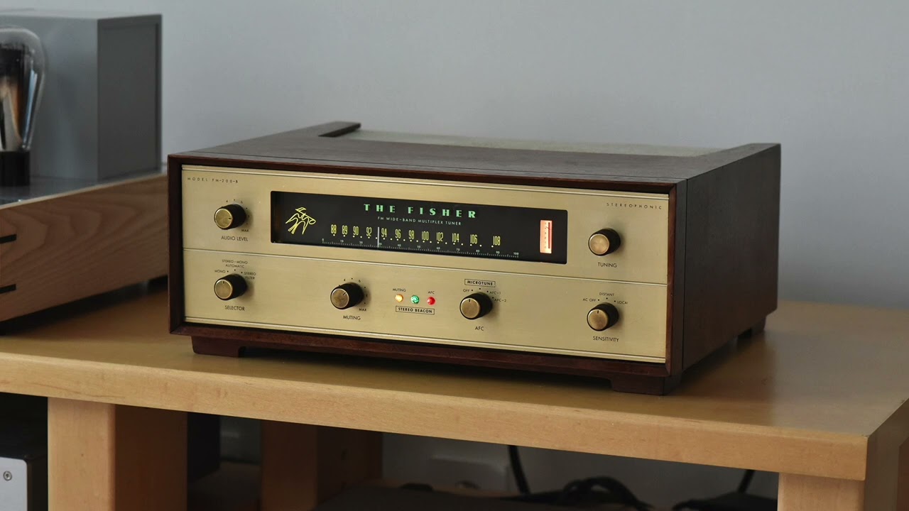 Fisher Tuner FM-200-B Recording