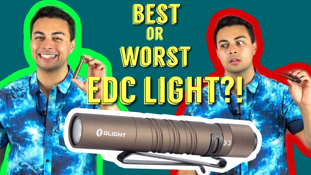 Best or Worst EDC Flashlight EVER?! Olight i3T EOS | 2021 Review | TACTICAL TAVERN