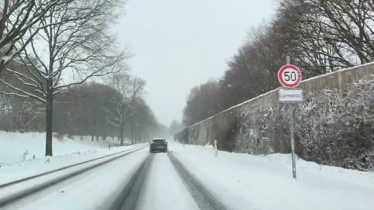 Stadtrundfahrt durch Bremerhaven bei Sturmfief 