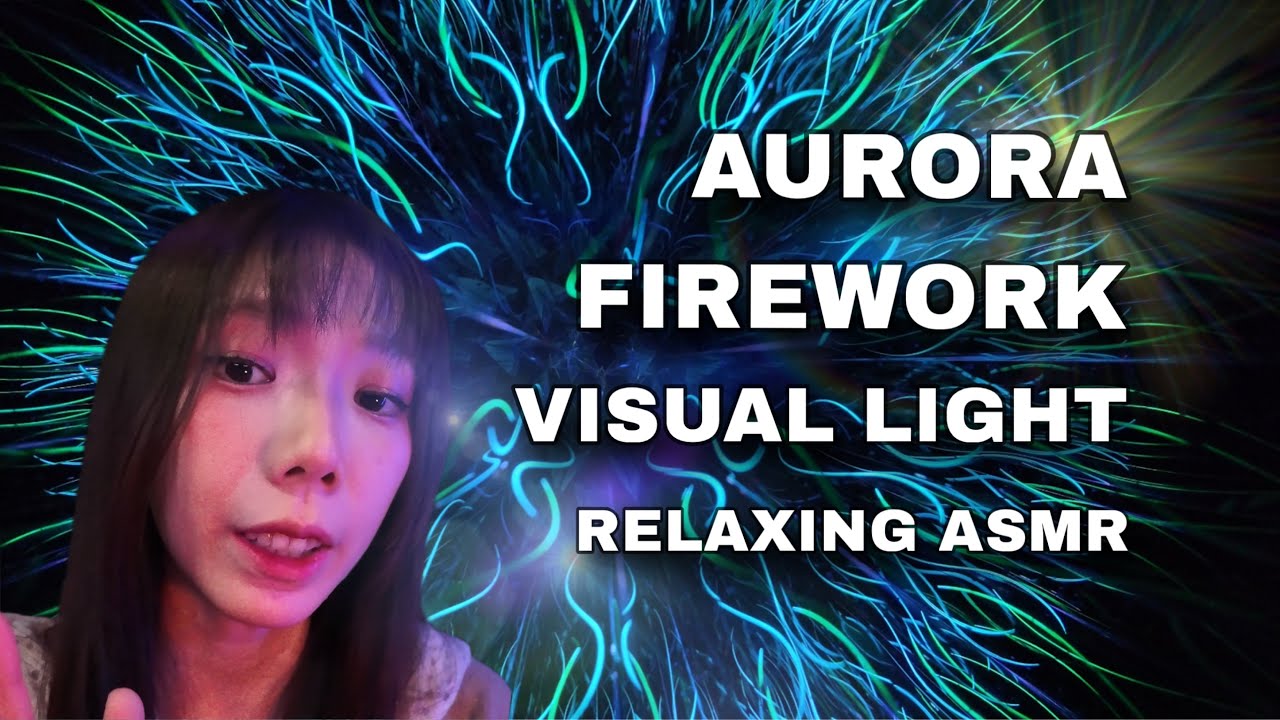 18 Minutes Aurora Firework Visual ASMR | Relaxing Lights for Sleep & Focus