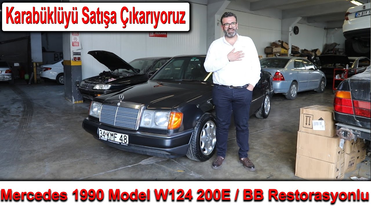Mercedes 1990 Model W124 200E / BB Restorasyonlu - Karab&uuml;kl&uuml;y&uuml; Satışa &Ccedil;ıkarıyoruz!