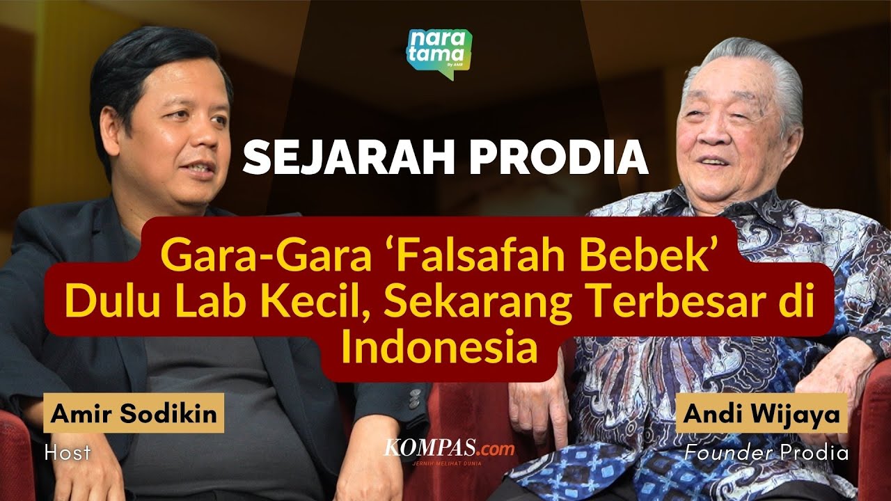 Sejarah Prodia, Andi Wijaya Bermodal Falsafah Bebek, dari Lab Kecil Hingga Skala Nasional | NARATAMA