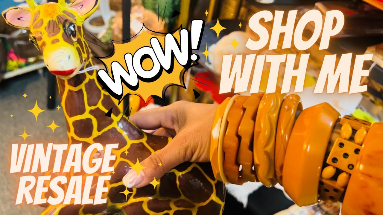 “This Is A Gift”| SHOP WITH ME | VINTAGE RESALE | ANTIQUE MALL FINDS | THRIFTING | FLEA MARKET