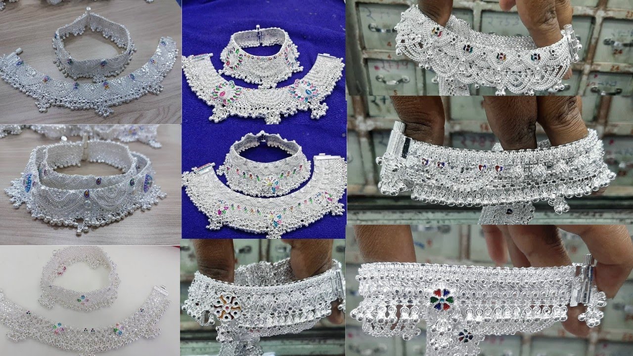 Dulhan ke liye latest payal ka design || anklet bridal heavy Payal ! #payal #design