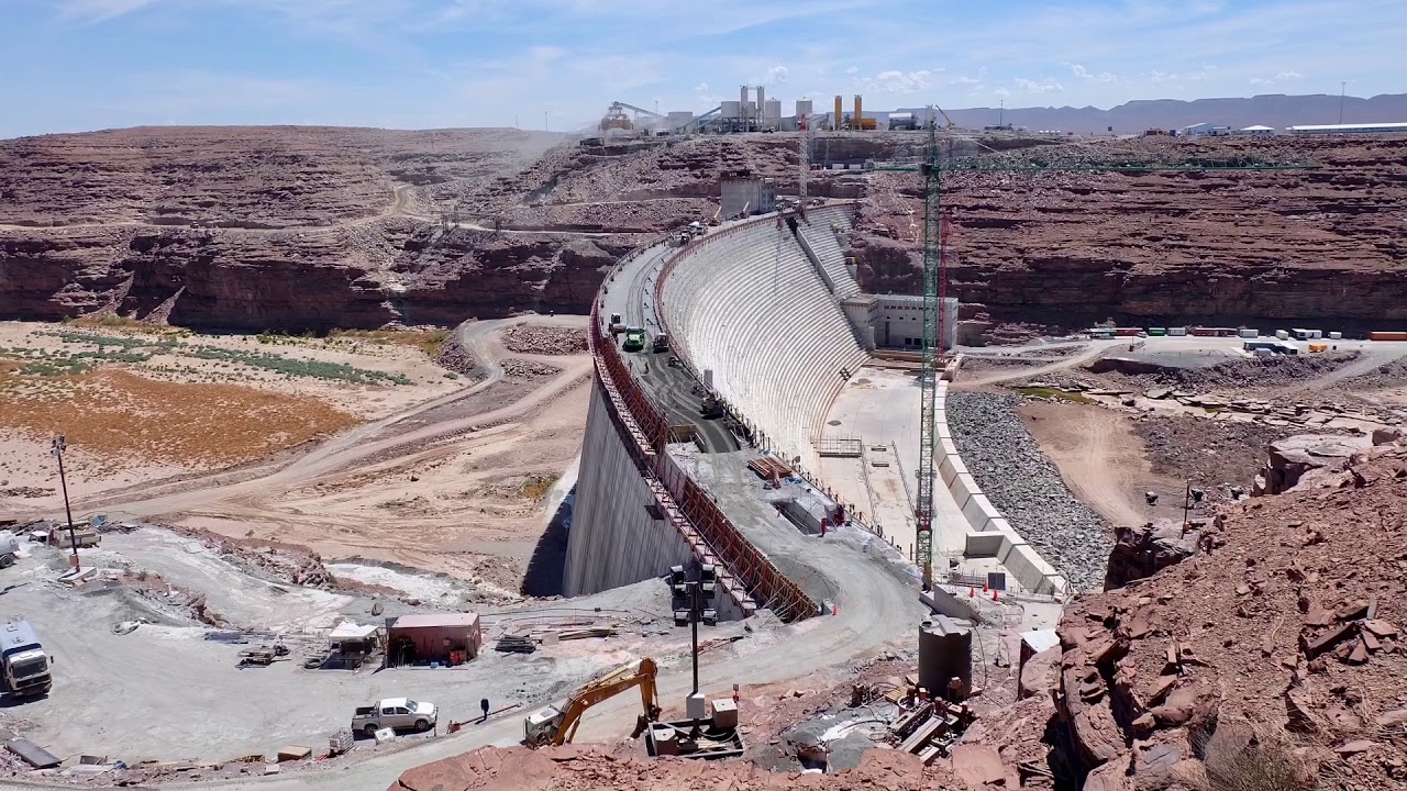 CONSTRUCTION OF THE NECKARTAL DAM PROJECT #dam #namibia #salini