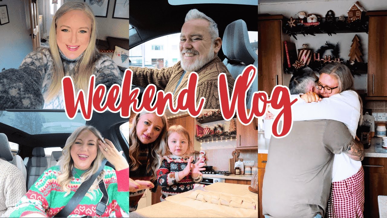 FULL ON WEEKEND VLOG - HAULS - PARTY - PANTO & FAMILY #christmas #hauls #pantomime #ukfamily