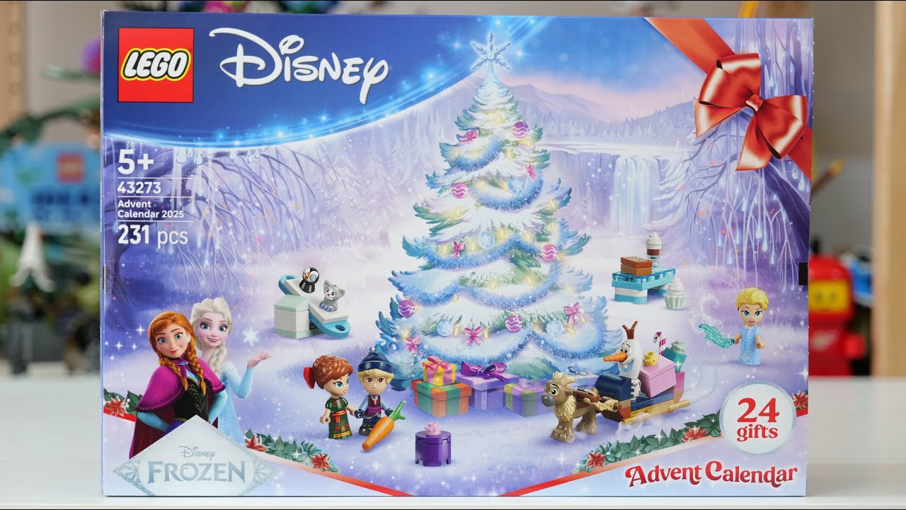 LEGO Disney 43273 Kalendarz adwentowy Kraina Lodu 2025 Szybka budowa