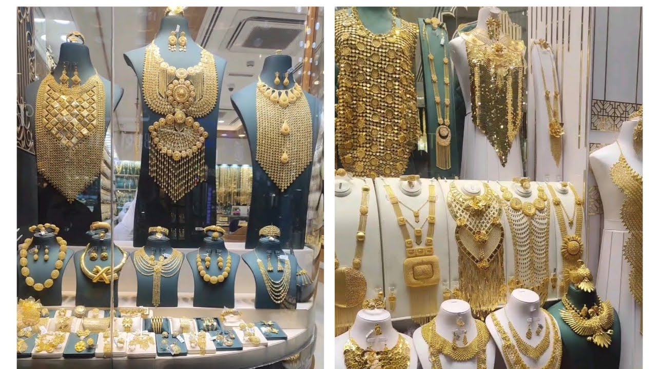 Dubai Gold Souq🤑ll 0 Making Charge ll#gold ll #dubai ll #Goldmarket ll #shopping ll #beautifuldesign