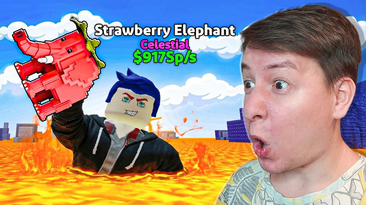 😱 СПАС БРЕЙНРОТОВ ИЗ ЛАВЫ🌋 И ТЕПЕРЬ НЕНАВИЖУ ИХ 👿 Survive LAVA for Brainrots! в Роблокс!