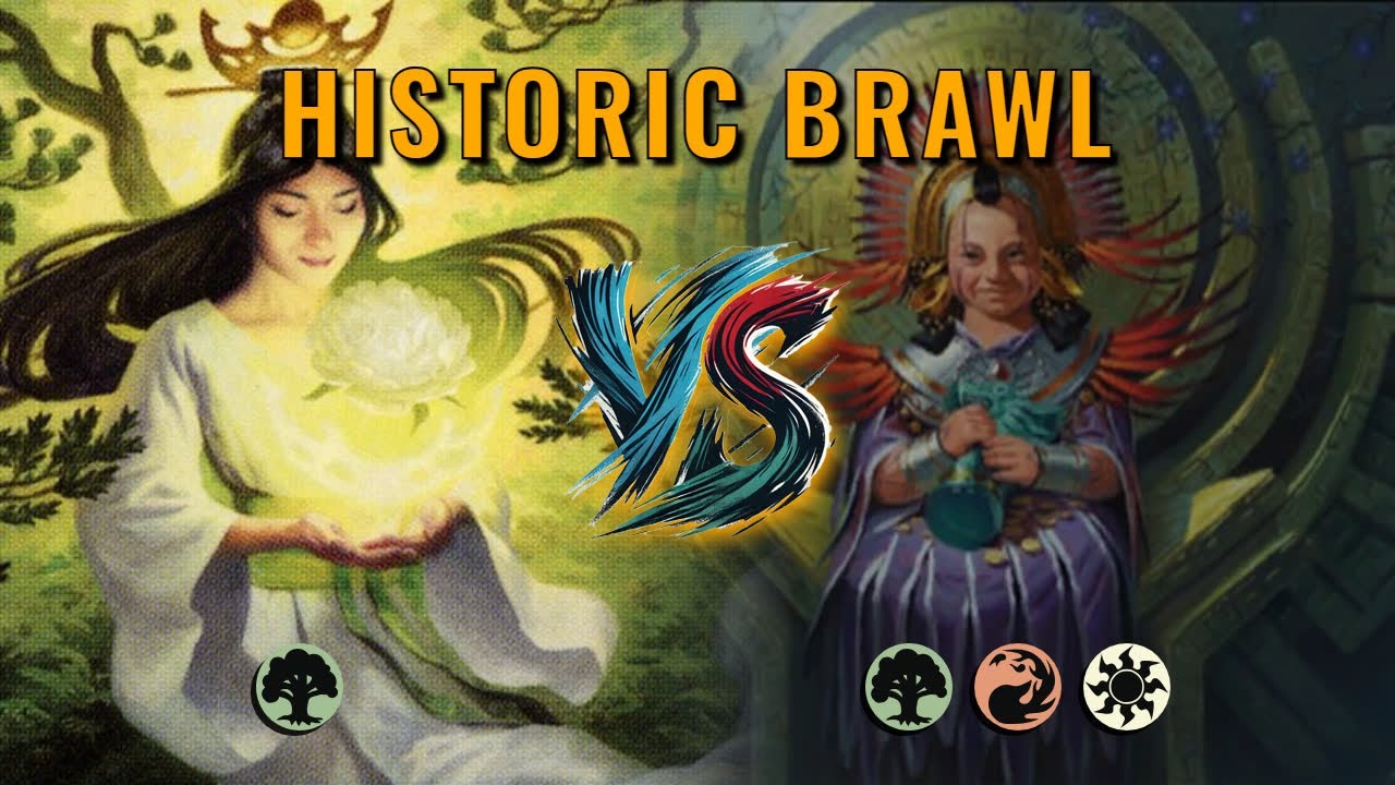 MTG Historic Brawl - Azusa, Lost but Seeking by saitama VS Emperor Apatzec Intli IV by Dust