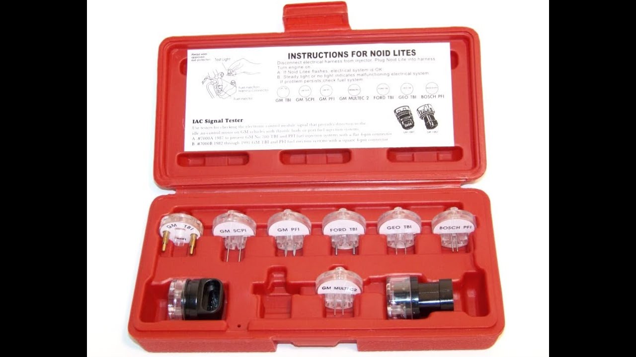 How To Test Fuel Injectors with a Noid Light TUTORIAL