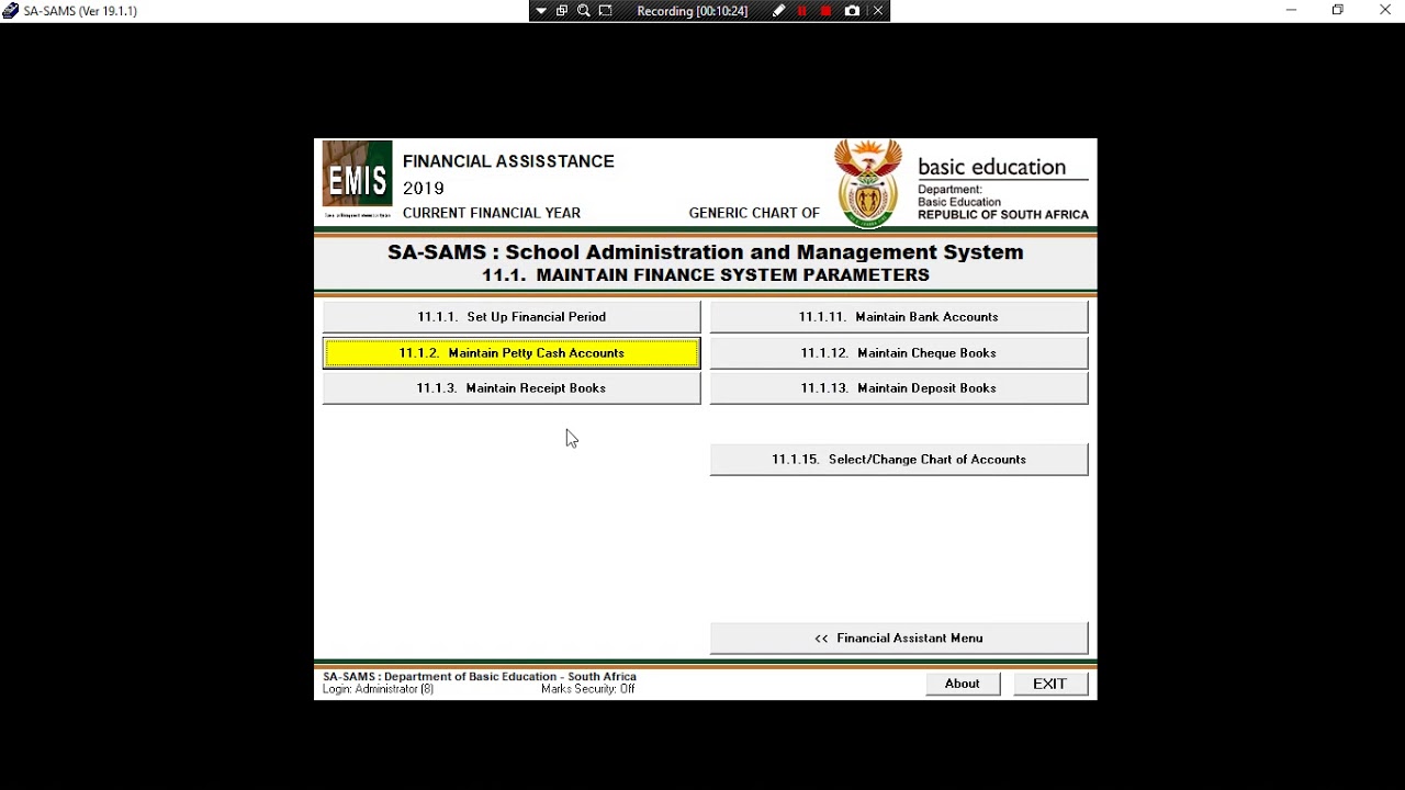 Financial Assistance Part 1
