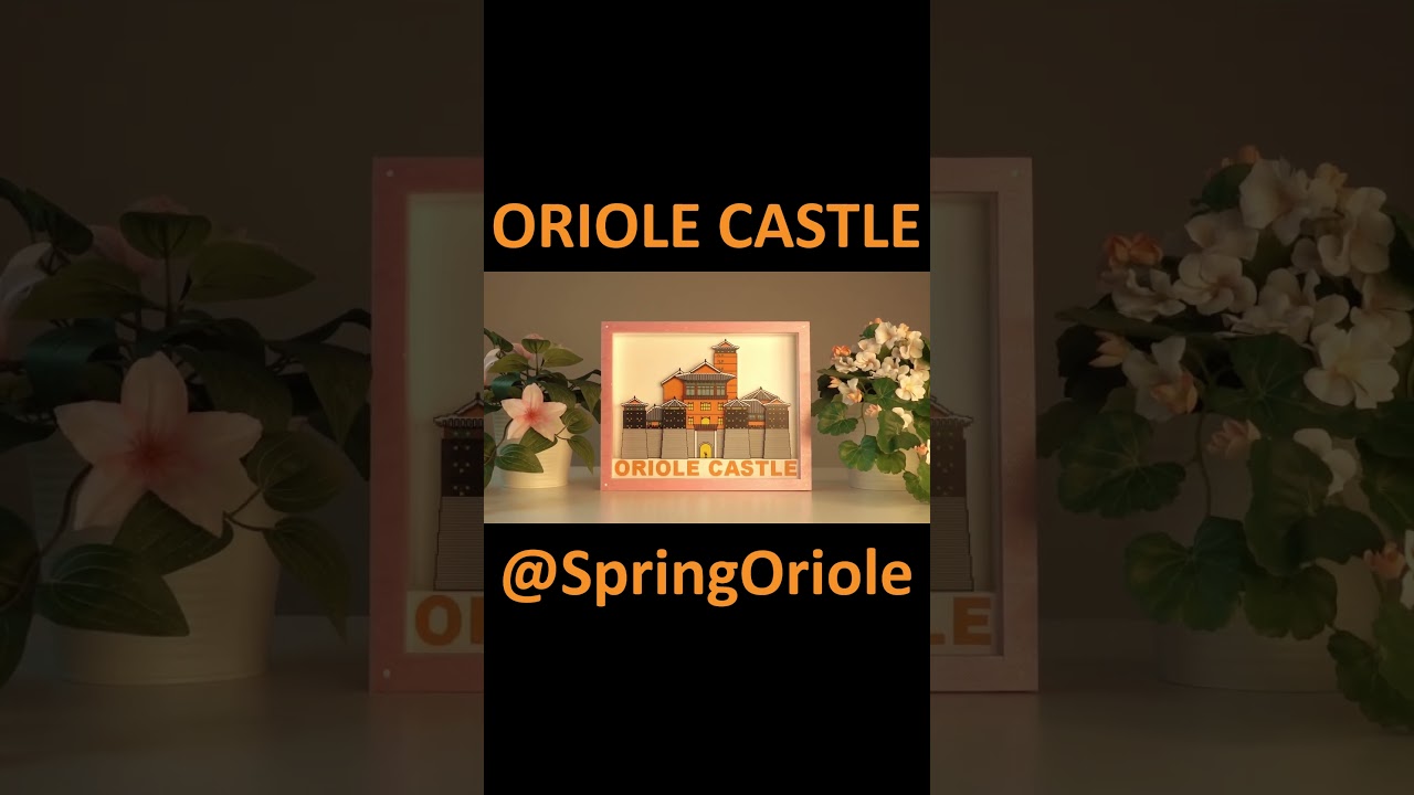 DIY 'Korean Style Disney Castle' Shadow Box
