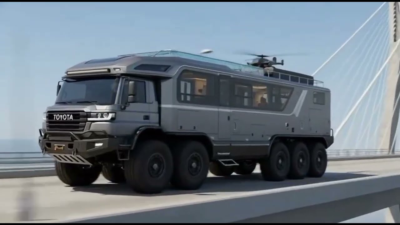 Toyota Land-Titan 10x10 The Most Unreal Mega Motorhome Ever Built