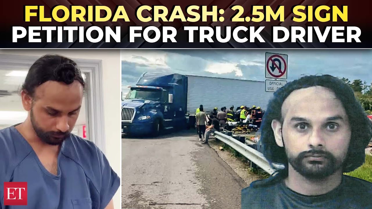 Florida truck accident: 2.5 million sign petition supporting migrant driver as Court denies bond