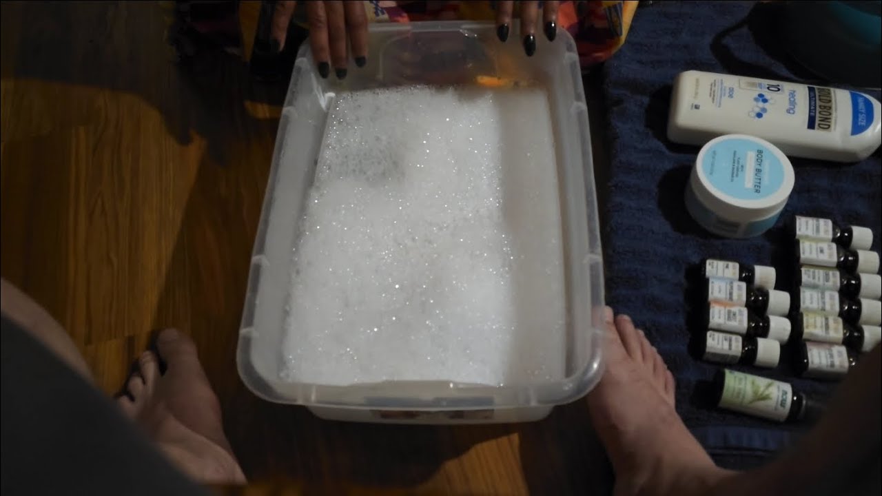 Warm and Cozy Foot Soak and Massage ASMR🦶