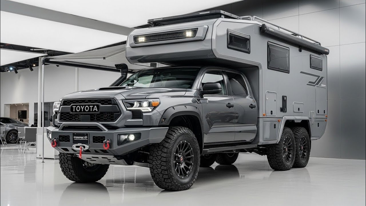 2027 Toyota Warhawk 6x6 Camper – Ultimate Off-Grid Adventure Machine