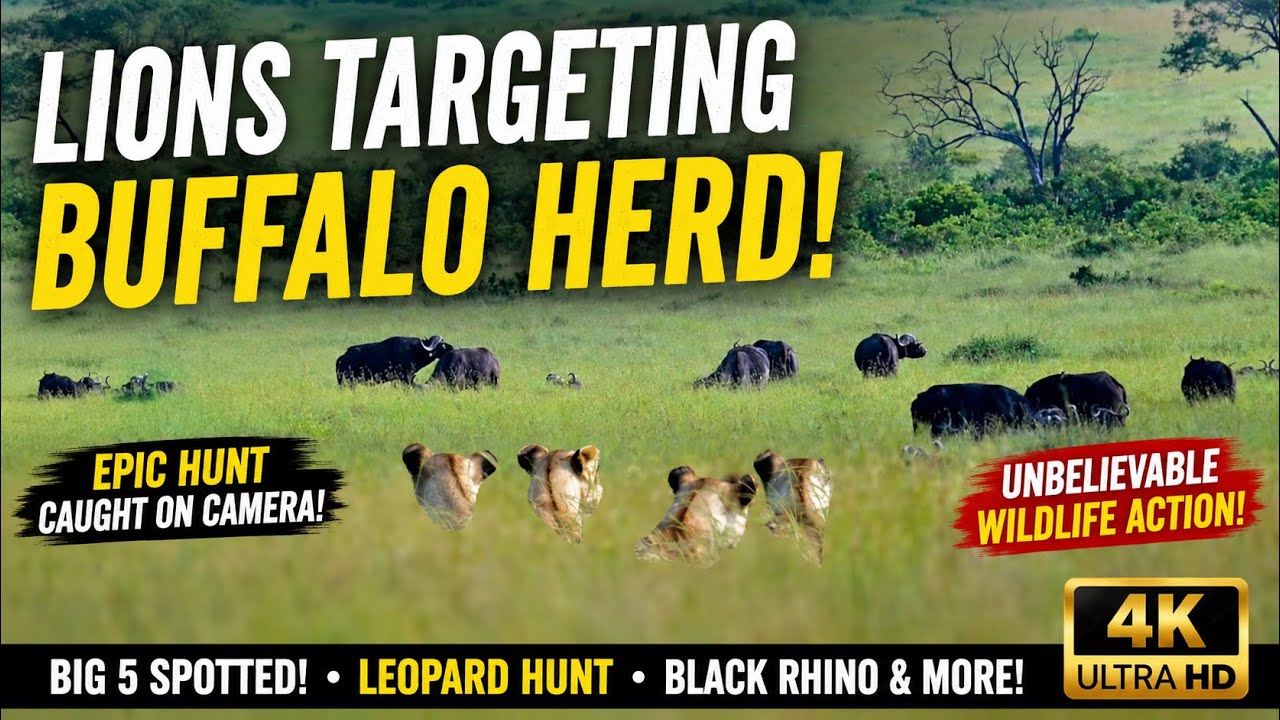 A 4K Ultra HD Virtual Masaimara Safari - Close Encounters from Africa | Masai Mara Season-3 EP2