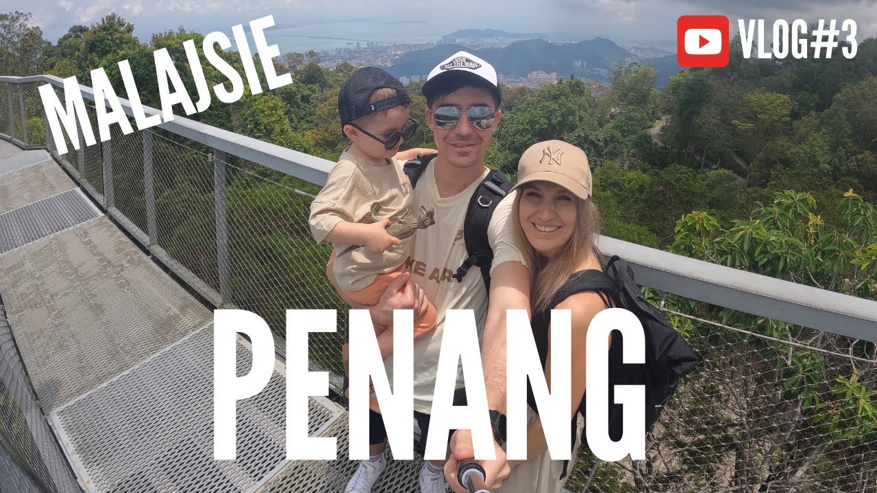 Plíseň v pokoji, poprvé jsme viděli hulmana tmavého 🐒 a nejhezčí výhled na Penang |Vlog#3 - Malajsie