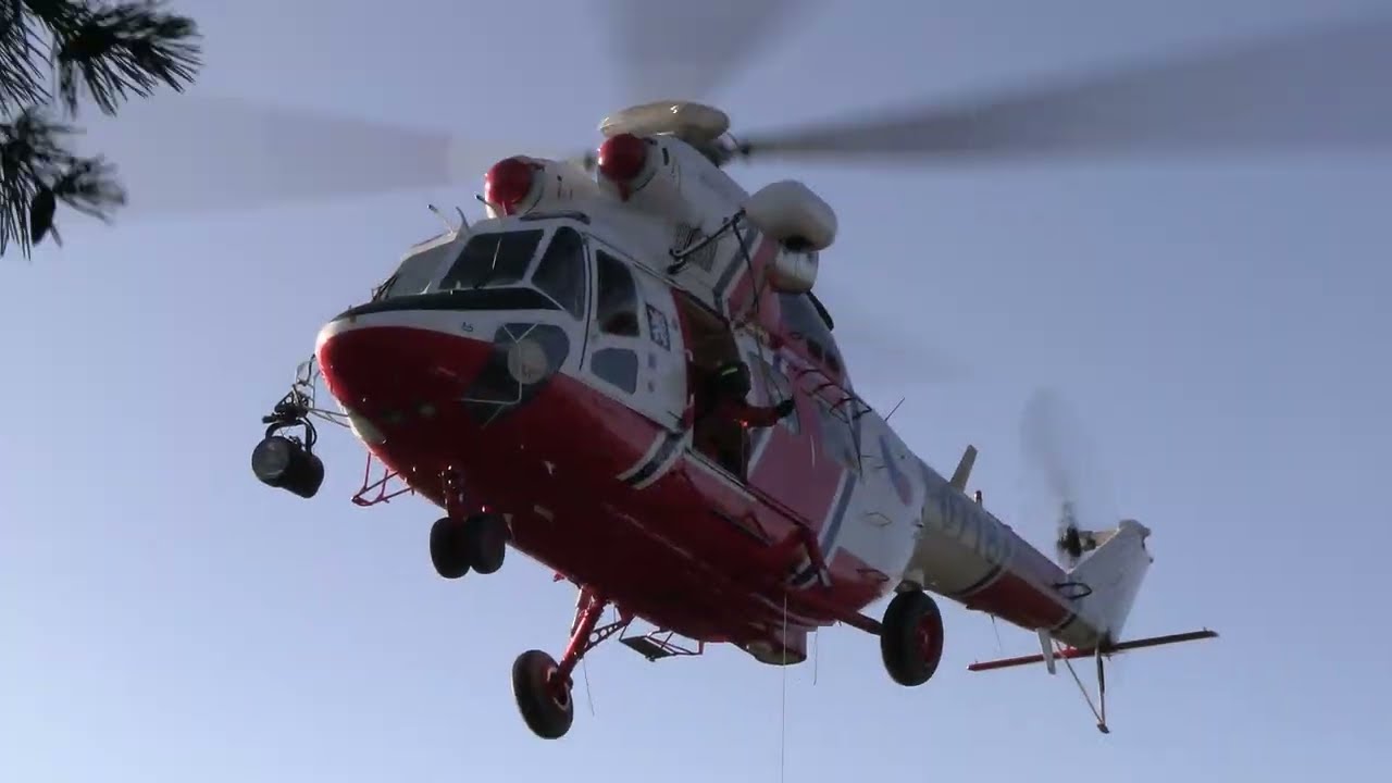Cvičení IZS Kozelka 2025 W-3A Sokol Czech Air Force
