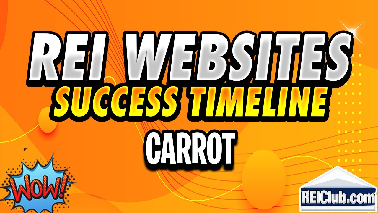 Build Real Estate Investor Websites - Success Timeline - Carrot