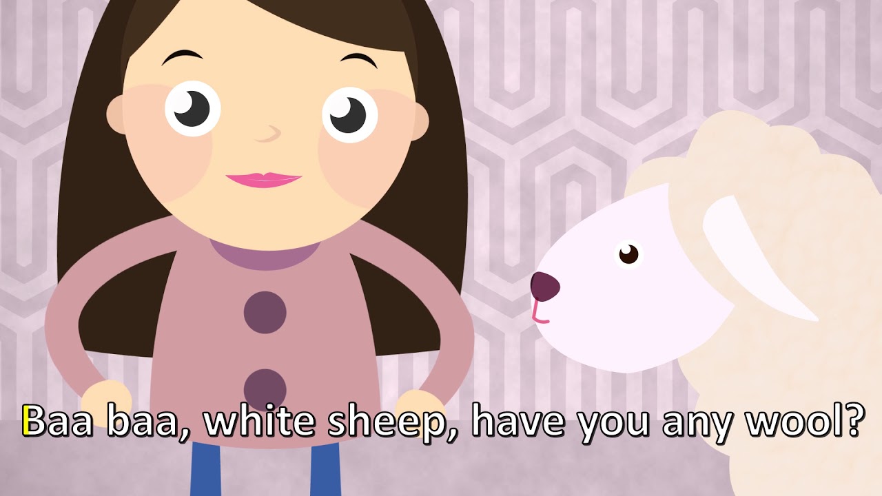 BAA BAA BLACK SHEEP | Karaoke version
