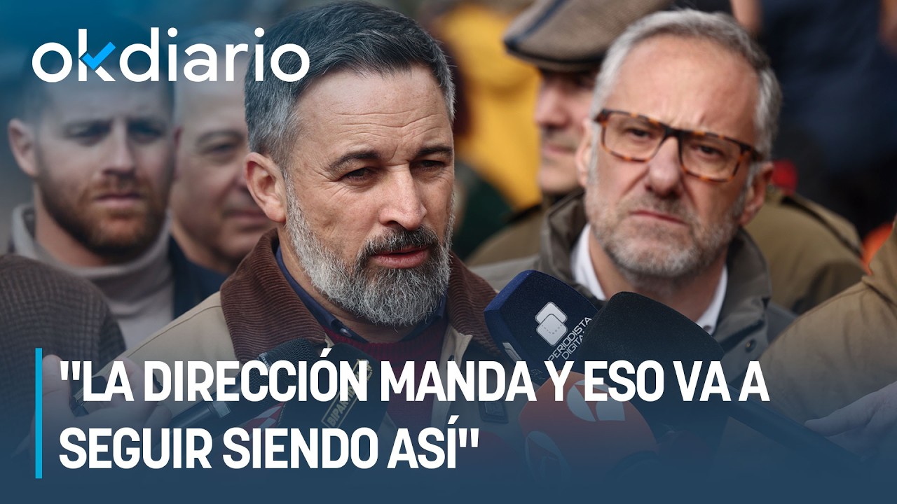 Abascal sobre la expulsión de Ortega Smith:  