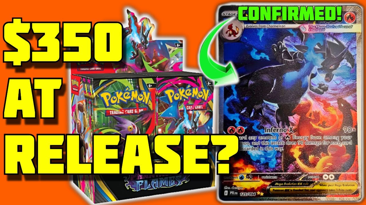Phantasmal Flames WILL The Most Expensive Booster Box Pokemon Ever Released! #pokemoninvesting