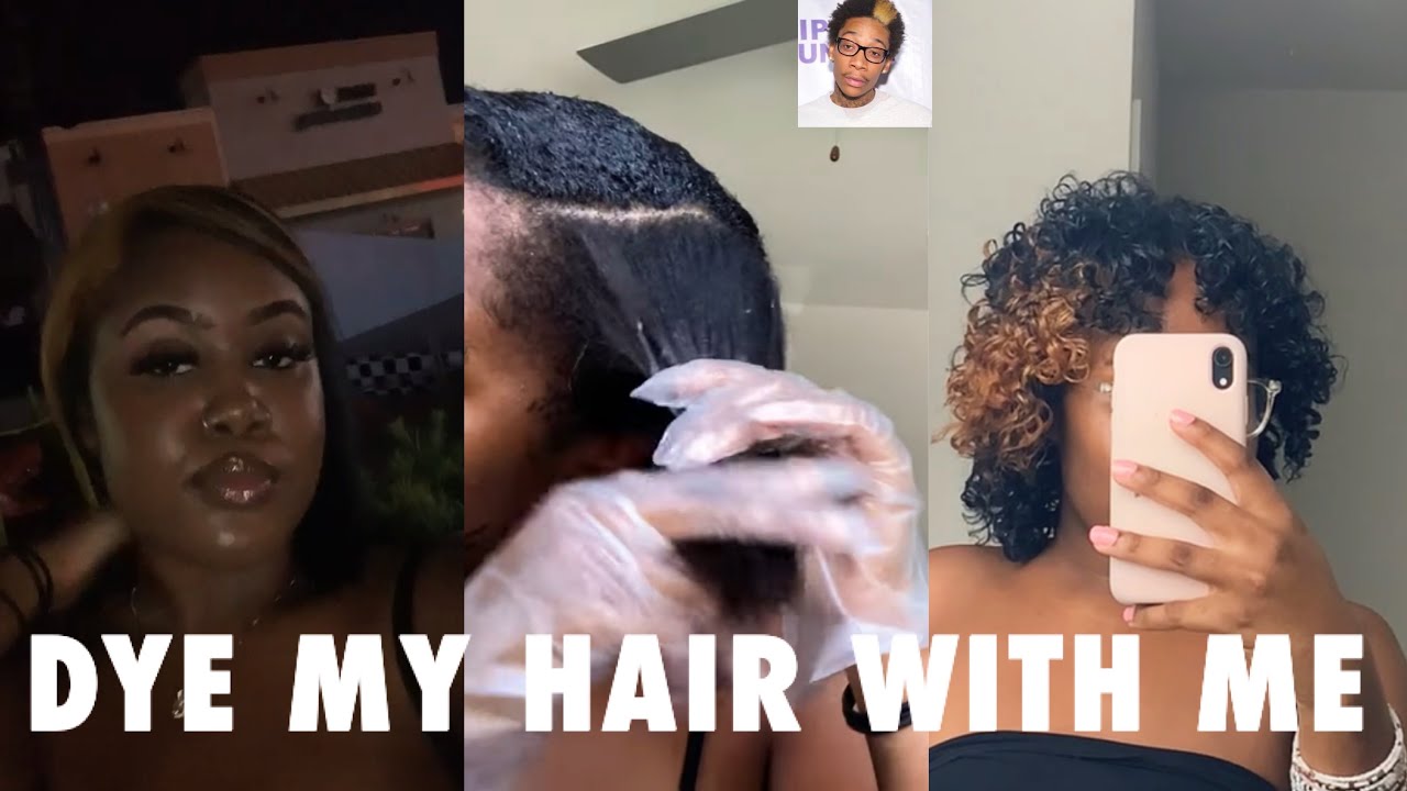 DYE MY HAIR WITH ME : WIZ PATCH AKA SKUNK STRIPE