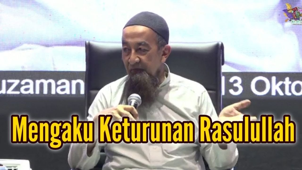 Mengaku Keturunan Rasulullah - Ustaz Azhar Idrus