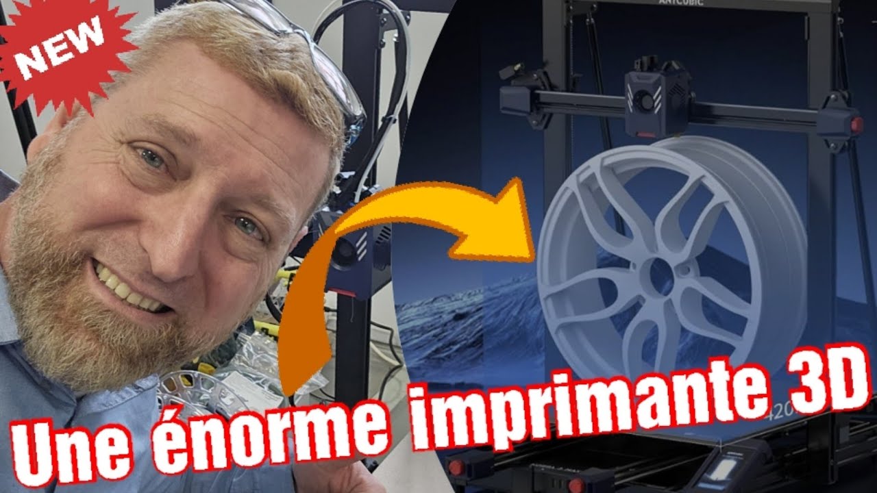 TEST DE L'IMPRIMANTE ANYCUBIC KOBRA 2 MAX :  UNE ÉNORME IMPRIMANTE 3D !