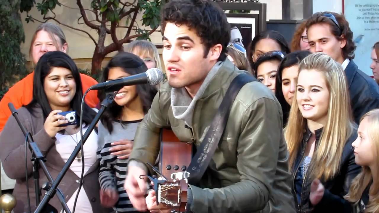 Darren Criss performs 