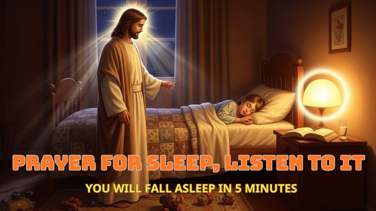 PRAYER FOR SLEEP, LISTEN TO IT YOU WILL FALL ASLEEP IN 5 MINUTES