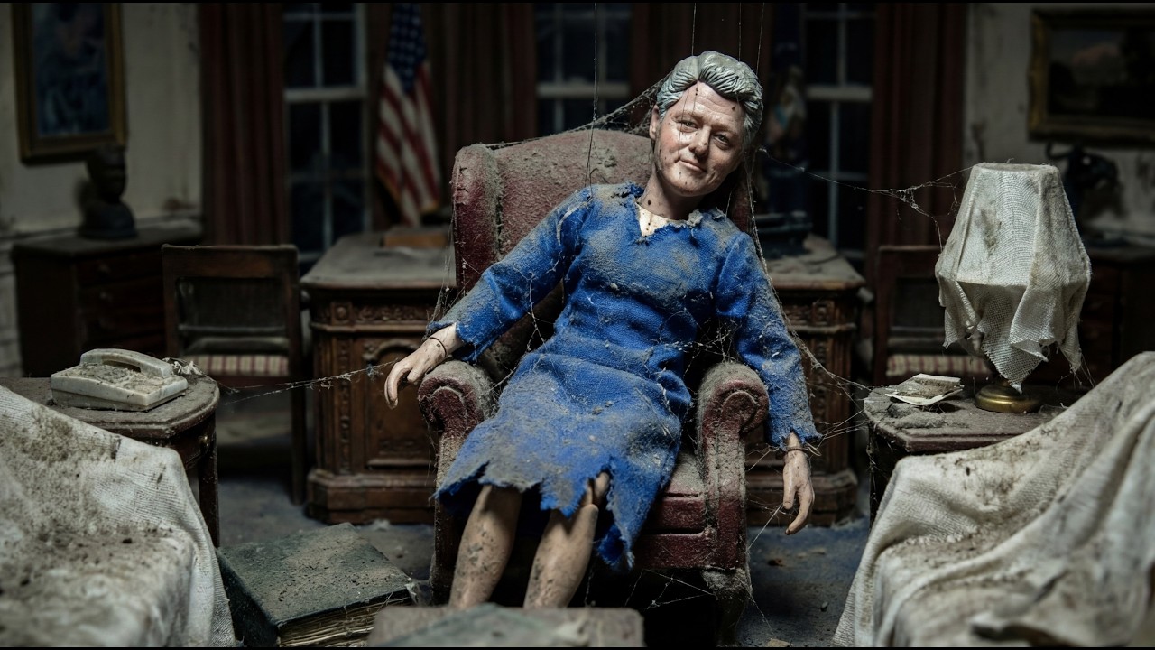 Why Did Jeffrey Epstein Hang a Portrait of Bill Clinton in a Dress?