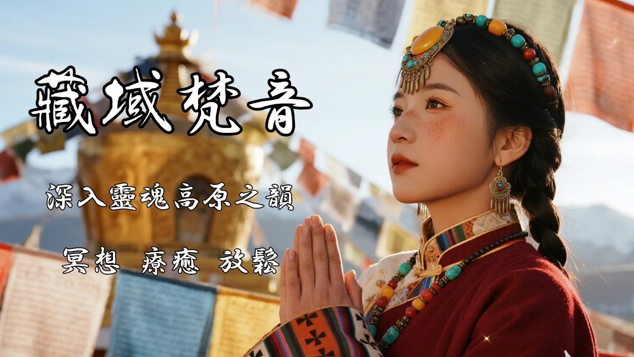 一首原創西藏語療癒樂曲，融合虔敬吟唱、空靈手碟與深層頌缽共振，編織出如山谷風吟般的溫柔旋律。適合閱讀、冥想、瑜伽、學習或任何需要安靜陪伴的時刻。#西藏靈魂 #內心寧靜 #自然療癒 #和平之音